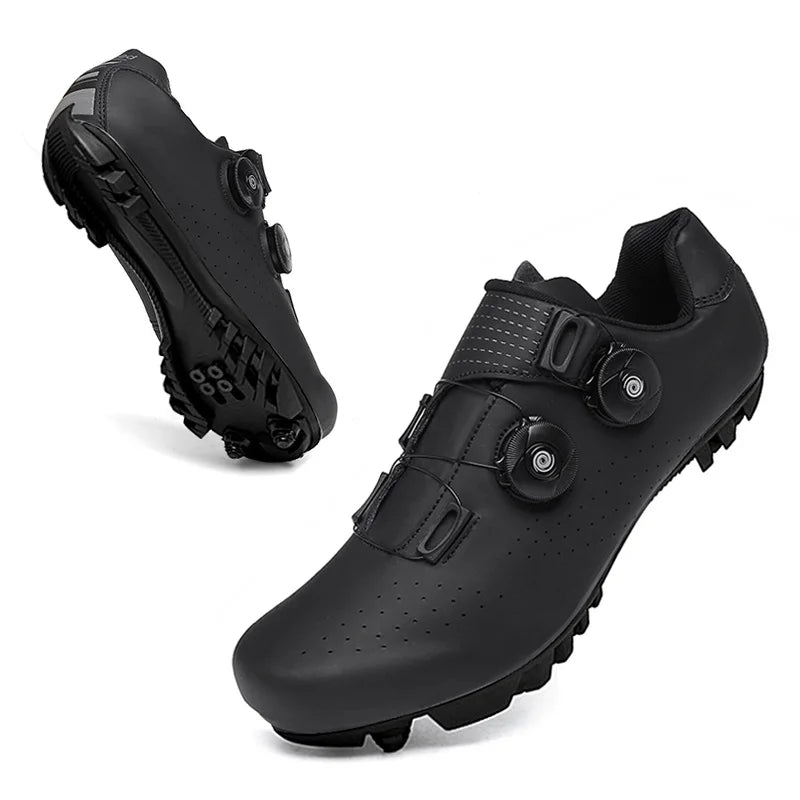 Pánské cyklistické boty vhodné pro horské sporty, se samozamykacími pedály, dámské MTB cyklistické boty, prodyšné cyklistické boty