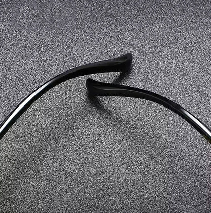 KLASSNUM Męskie modne okulary rowerowe bez oprawek, fotochromowe, polaryzacyjne, zmieniające kolor, do wędkowania, jazdy samochodem, żółte szkła