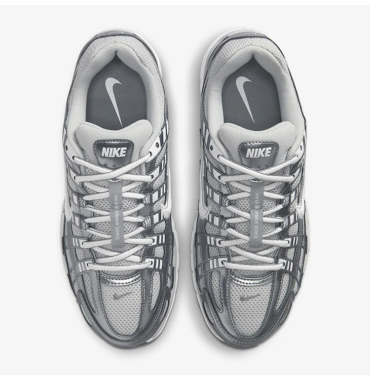 Nike Originals P-6000 Låga snörskor för damer, slitstarka fritids- och sportskor IO3496-001