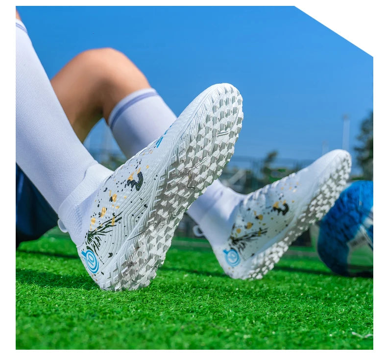 Men Professional Soccer Shoes Non-slip Football Boots Unisex Breathable Futsal Sports New Cleats Drop Shipping Ultralight
