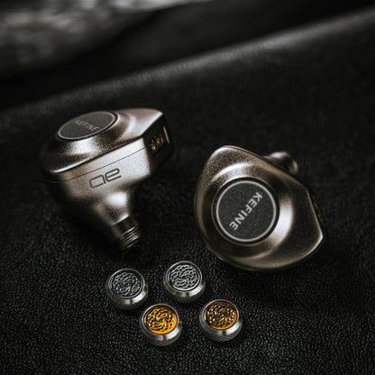 Auricolari cablati Kefine X ANELEARS Delci AE 10mm HiFi IEM – Monitor in-ear con driver DLC+PU e doppia sintonizzazione per musica e gaming