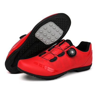 Buty rowerowe unisex Speed – buty wyczynowe SPD do rowerów szosowych z blokadą, oddychające buty MTB do jazdy górskiej i terenowej