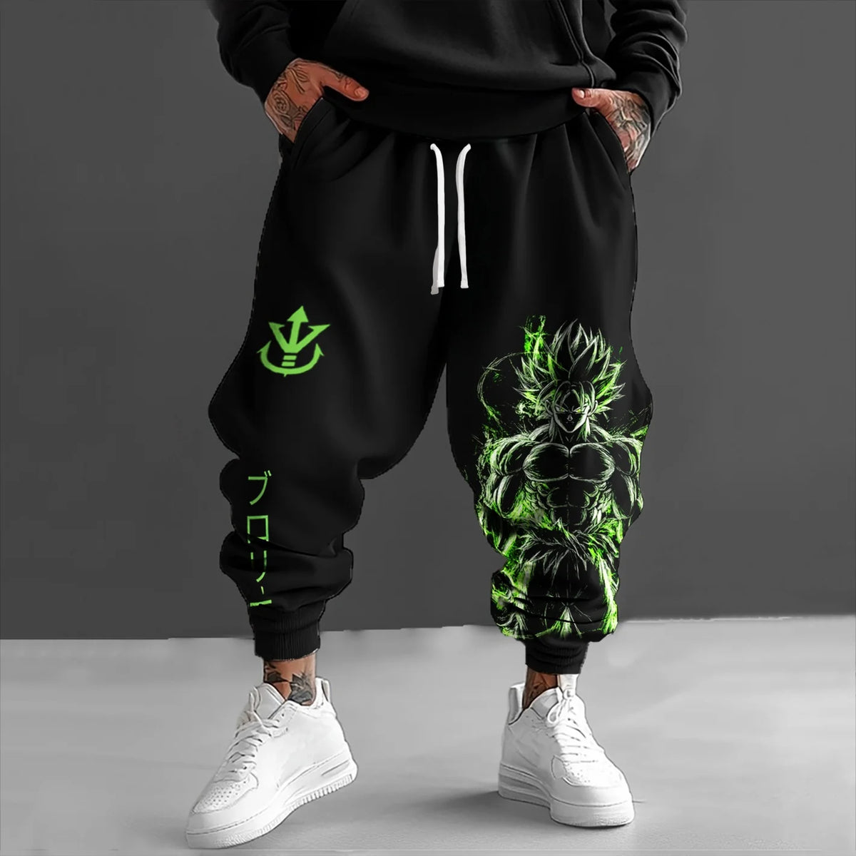 2026 Pantaloni sportivi estivi da uomo alla moda con stampa grafica ispirata all’anime giapponese Dragon Ball Z - Majin Buu, stile Harajuku Y2K, abbigliamento streetwear, leggings da esterno