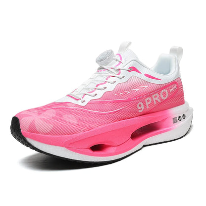New men's and women's running shoes breathable racing sports shoes carbon cushioning lightweight men's jogging training shoes