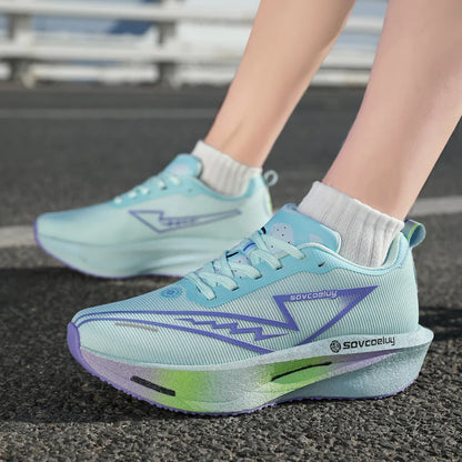 Men's Running Shoes Breathable Non-slip Outdoor Sports Tennis Women's Casual Sneakers Marathon Jogging Walking Flat Shoes