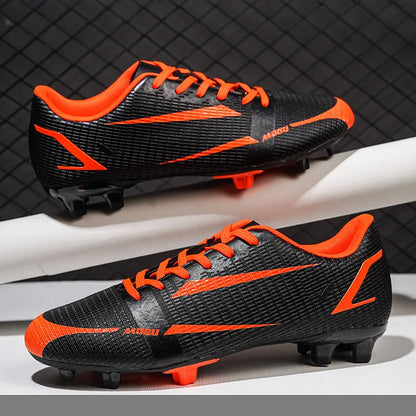 Udendørs fodboldsko til mænd, voksne, med lange pigge, fodboldstøvler, træningssko, sportssko, sneakers, skridsikre træningssko, unisex