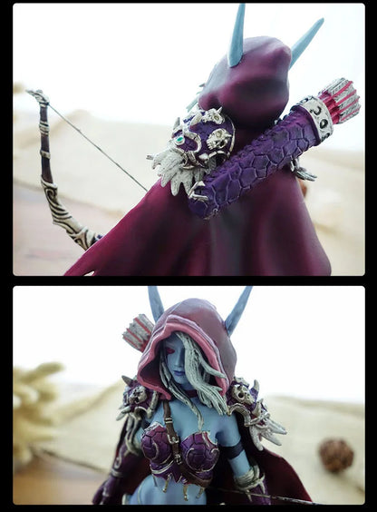 Φιγούρες δράσης Sylvanas Windrunner World Of Warcraft, Βασίλισσα των Απέθαντων, χειροποίητα μοντέλα συλλογής, διακοσμητικά, δώρα και παιχνίδια για παιδιά