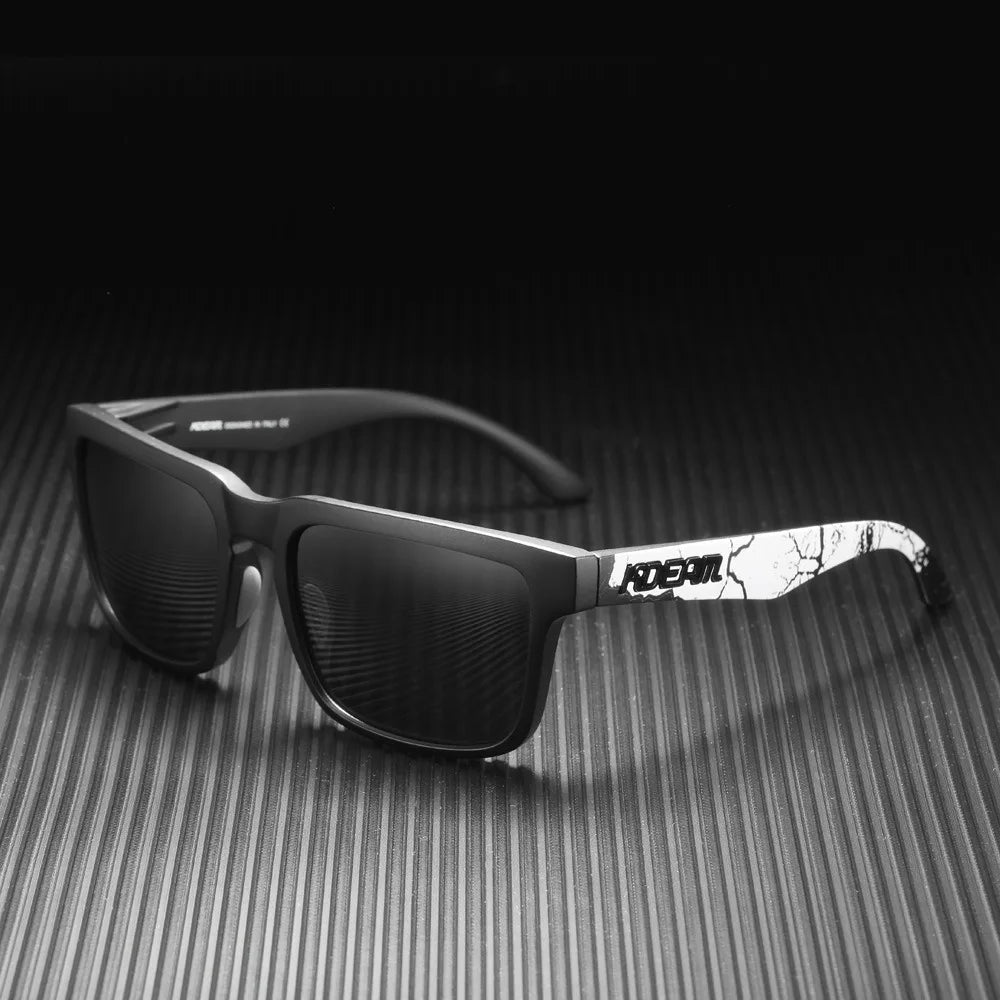 New Colors KDEAM-PLUS Large Size Square Unisex Sunglasses Polarized Photochromic Oversized Sun Glasses Fashion Anti Glare Mirror