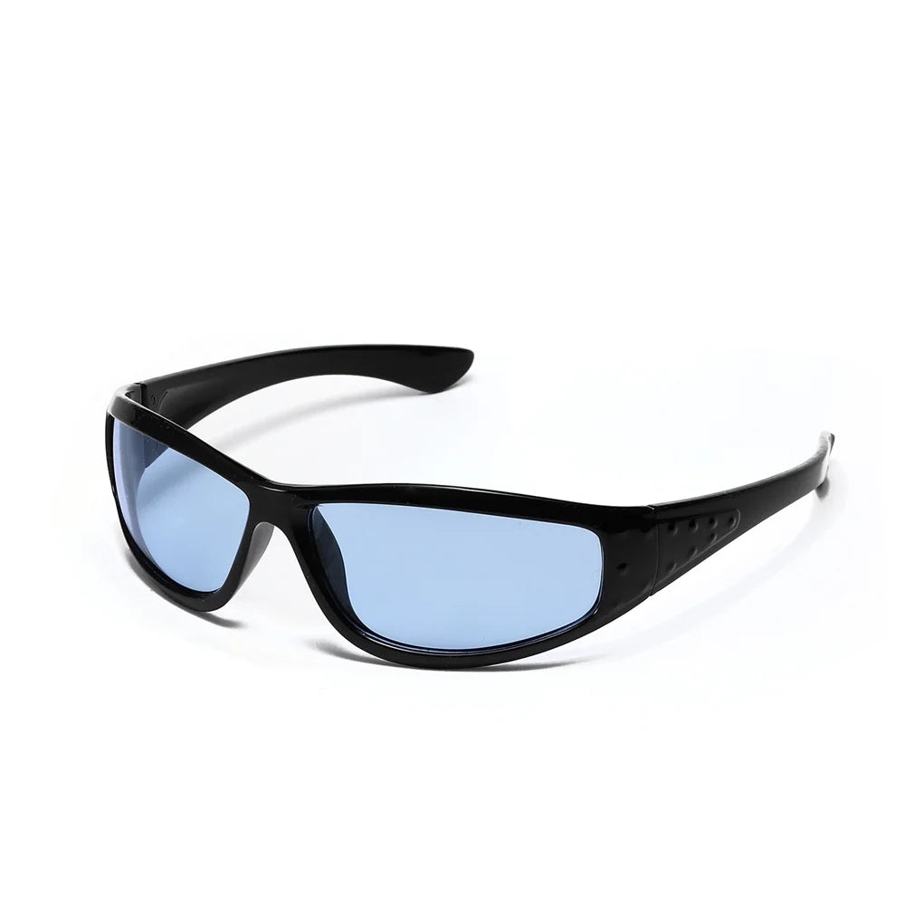 Y2K Sunglasses Men Women Color Hollowed Outdoor Driving UV400 Sunglasses Girls Net Red Hip Hop Gothic Women Sun Glasses 2025 Hot