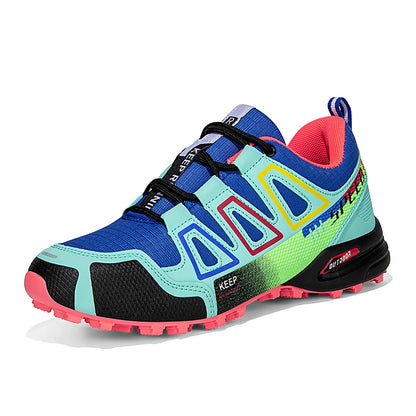 Men's Hiking Shoes Outdoor Sports Lace-Up Hiking Shoes Women's Hiking Sports Non-slip Hunting Tactical Sports Shoes