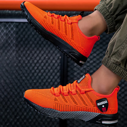 Baskets d'été pour hommes, légères, respirantes, chaussures de course décontractées pour l'extérieur, chaussures de tennis tendance pour l'entraînement, chaussures pour hommes