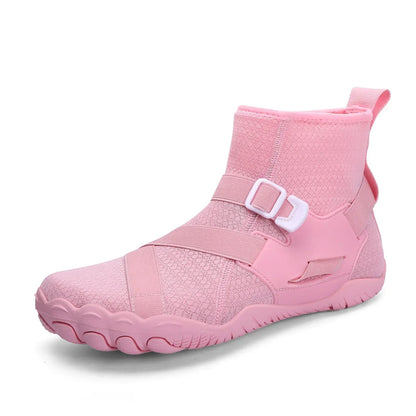 Sapatilhas aquáticas unissexo de cano alto para desporto ao ar livre, caminhada, travessias na água, natação, praia, fitness, mergulho e surf, estilo barefoot