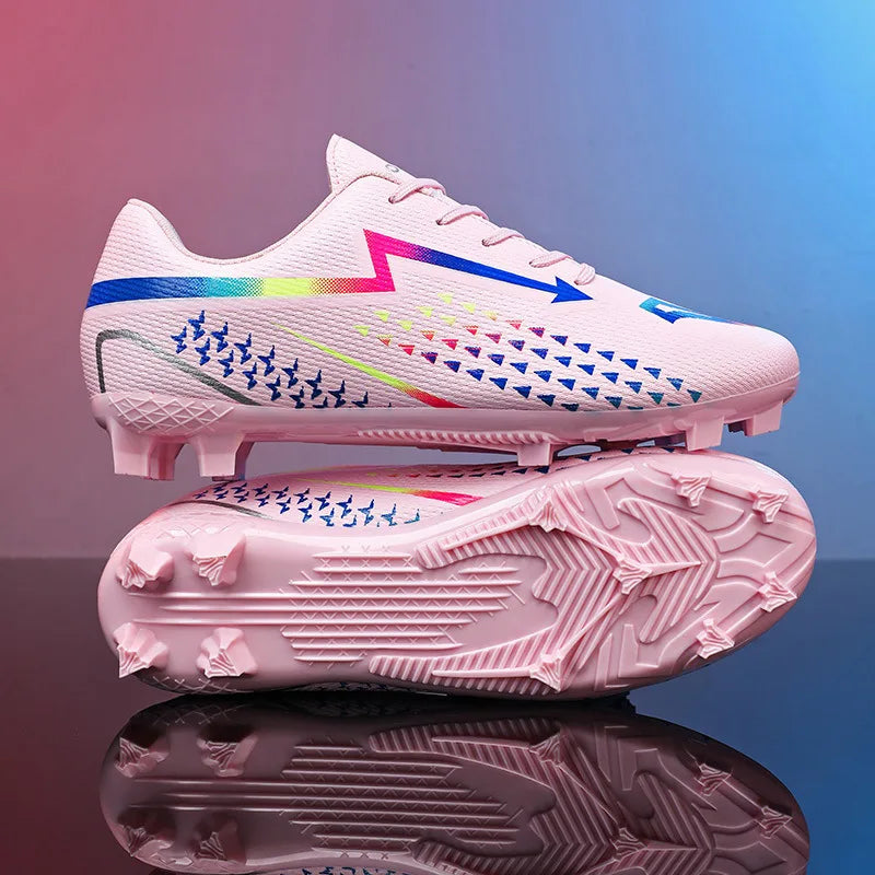 High Quality Men's Soccer Shoes for Society, Ultralight Turf Soccer Cleats Sneakers, Training Football Boots Chuteira Campo Sizes 35-45