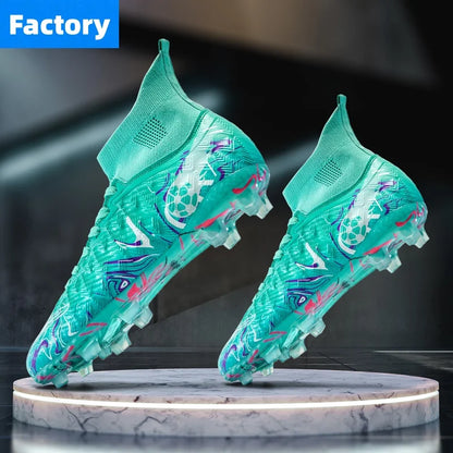Sapatilhas de futebol profissional para homem, sapatilhas com pitões, sapatilhas de futebol originais, botas para campo de futebol de interior, treino em relva, TF/FG, ténis