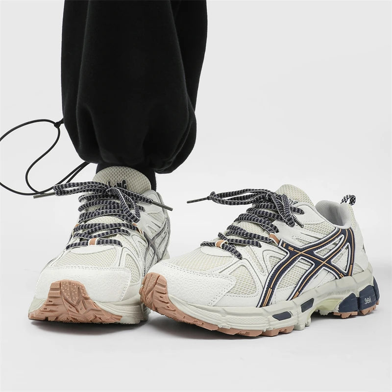 Men Casual Shoes Outdoor Breathable Running Fashion Walking Leisure Lace-up Jogging Loafers Brand Sneakers Blade Comfortable
