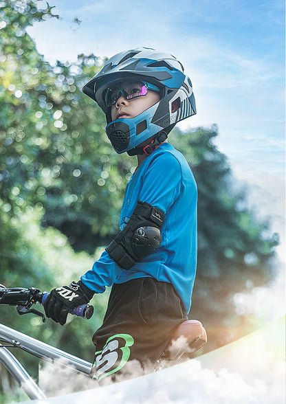 ROCKBROS Occhiali da ciclismo polarizzati fotocromatici per bambini con protezione UV400 Occhiali da sole per sport all'aperto Occhiali da bicicletta MTB per bambini