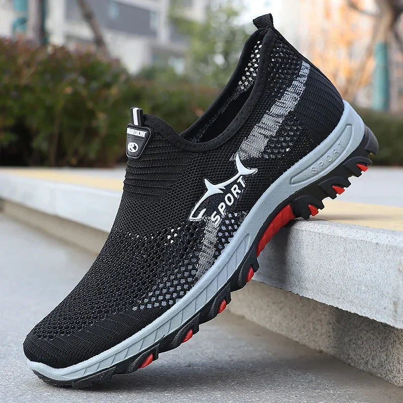 Sneakers estive da uomo Scarpe sportive da uomo in rete Scarpe sportive traspiranti Sneakers leggere in tela Scarpe economiche in saldo
