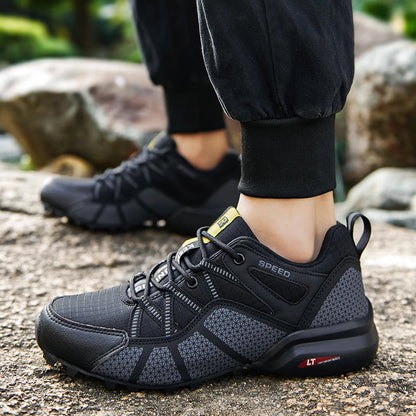 Men Hiking Shoes Outdoor Lightweight Camping Travel Shoes Non-Slip Waterproof Women Large Size Tactical Training Sports Shoes