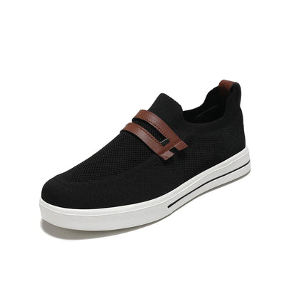 New Men's Sports Shoes Mesh Breathable Casual Outdoor EVA Soft-Soled Walking Shoes Lightweight Comfortable