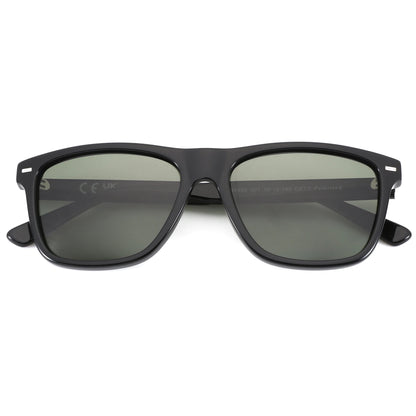 ZENOTTIC Trendy Polarized Sunglasses UV400 Protection Acetate Square Sun Glasses Classic Design Shade for Women Men