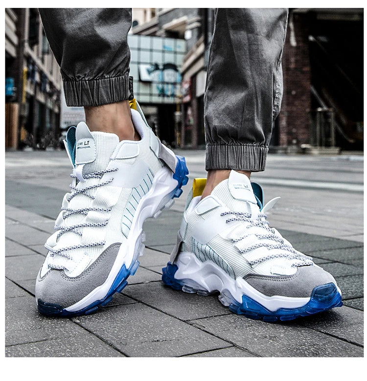 chaussure homme basket homme Chaussures de course respirantes pour hommes, baskets décontractées pour hommes, chaussures de tennis pour hommes, entraîneur de course, mocassins à la mode, luxe