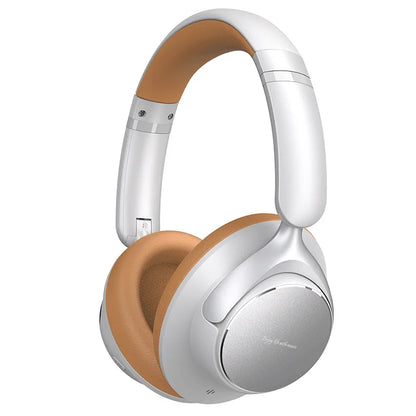 Casque sans fil Bluetooth 5.4 avec ANC, mode basses ULT, autonomie de 50 heures, design pliable pour les voyages et le bureau
