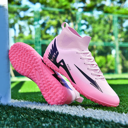 Profesjonalne buty piłkarskie dla mężczyzn, buty piłkarskie dla dorosłych, buty piłkarskie typu cleat, ultralekkie buty treningowe do piłki nożnej, buty sportowe do uprawiania sportów na świeżym powietrzu