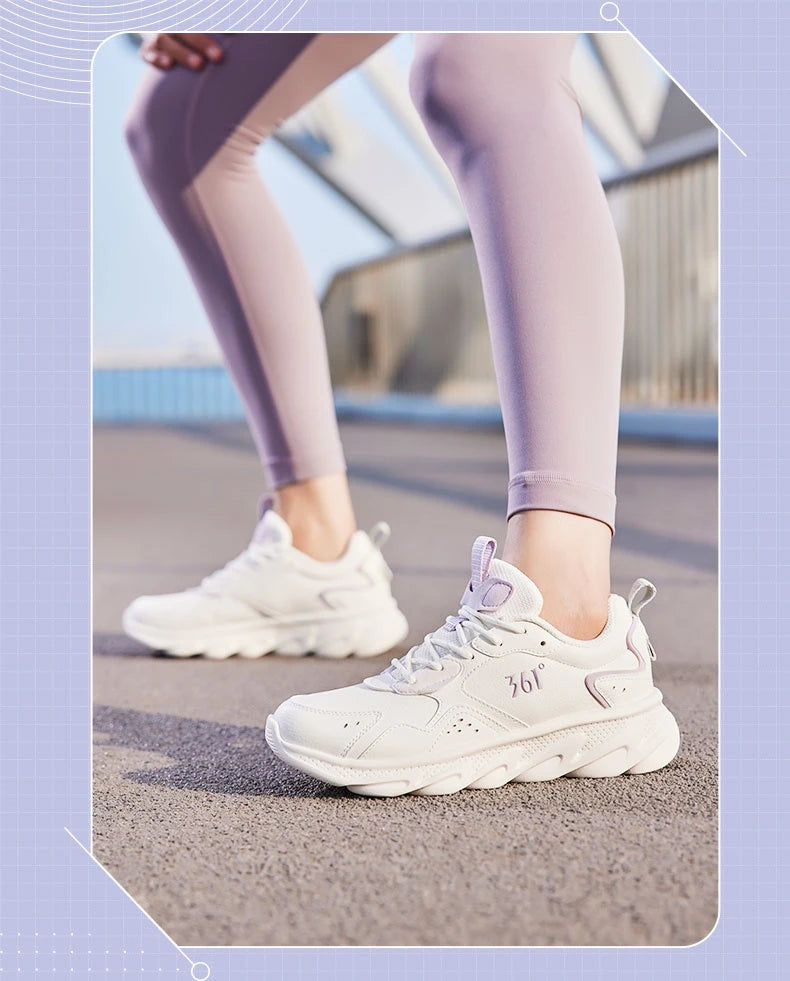 361 Degrees Scarpe da corsa sportive da donna con assorbimento degli urti e rimbalzo, sneakers comode e alla moda adatte a ogni occasione, modello da uomo 682232237