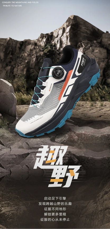 Chaussures de randonnée élégantes pour homme : baskets de trekking résistantes avec doublure moelleuse et chaude pour l'hiver – Chaussures pour homme