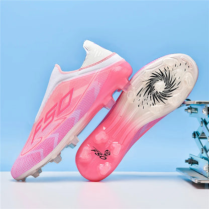 Chaussures de Football originales professionnelles pour hommes, confortables, de haute qualité, bottes de Football rapides pour entraînement, chaussures de Football ultralégères