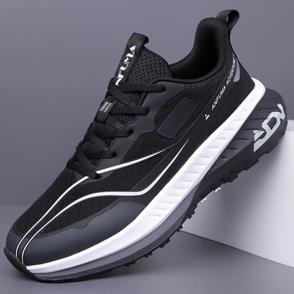 Sapatos de caminhada para homem, para atividades ao ar livre, antiderrapantes, de boa qualidade, modernos, rasos, resistentes ao desgaste, respiráveis, ténis casuais, desportivos, de corrida, para homem