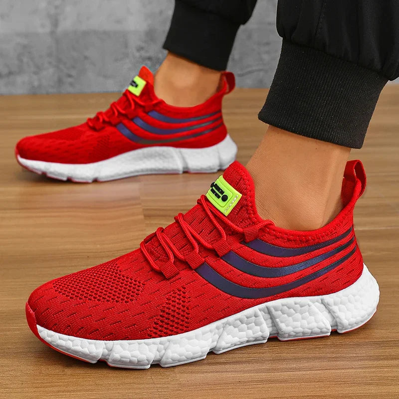 Herren-Freizeitsportschuhe, atmungsaktive, leichte Sneaker, rutschfeste flache Schuhe, Outdoor-Laufschuhe, Wanderschuhe, Tennis- und Sport-Joggingschuhe