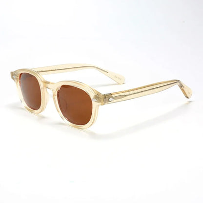 Polarized Sunglasses Men Sun Glasses Woman Johnny Depp Lemtosh Luxury Brand Vintage Acetate Frame Goggles
