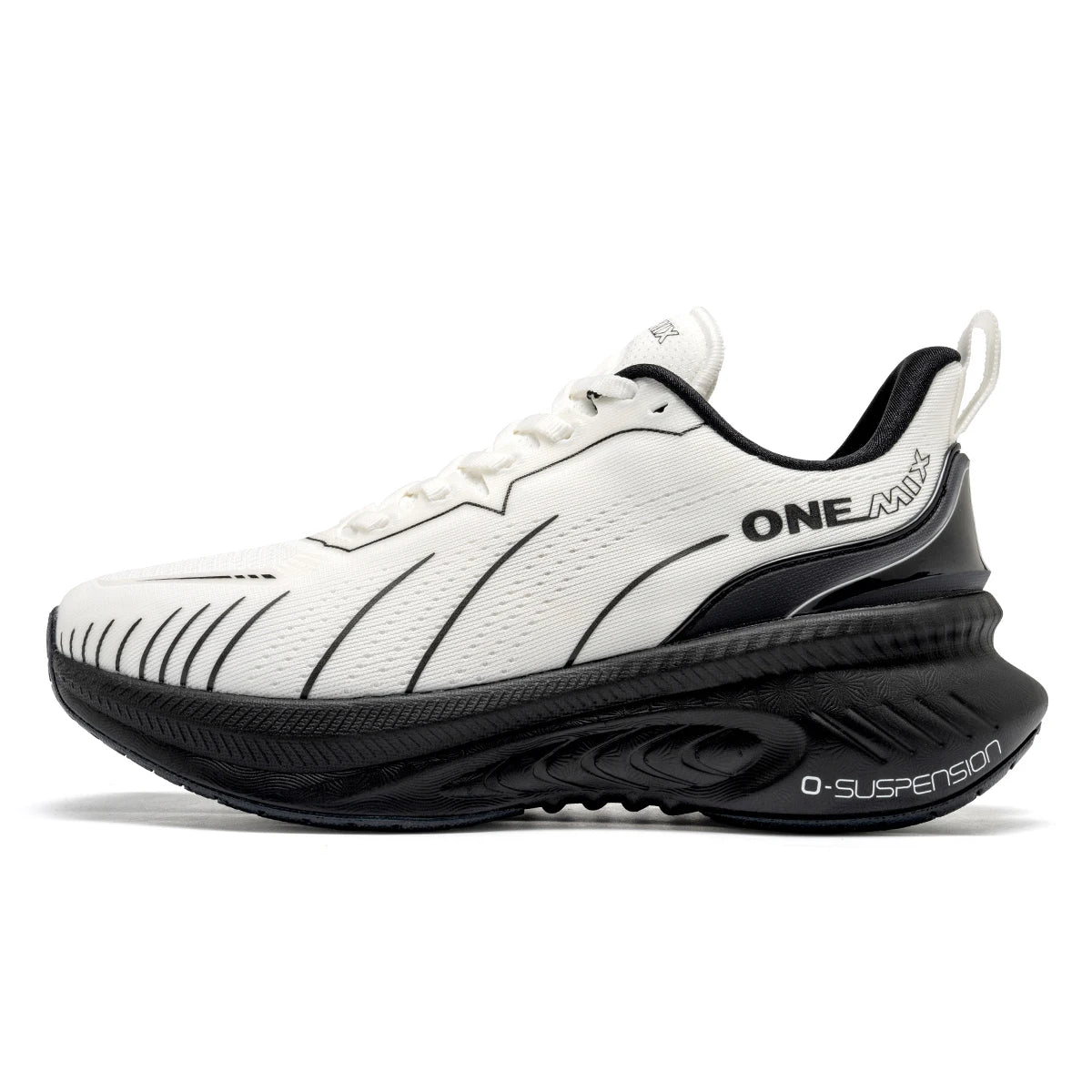 Zapatillas de running ONEMIX para hombre: zapatillas deportivas para fitness al aire libre, antideslizantes, con amortiguación, ultraligeras, con sujeción y cómodas. Zapatillas deportivas para hombre.