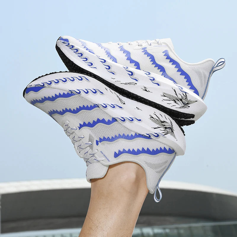 Chaussures de sport d'été pour homme et femme, légères, pour le marathon, respirantes, protégeant les pieds, idéales pour la marche