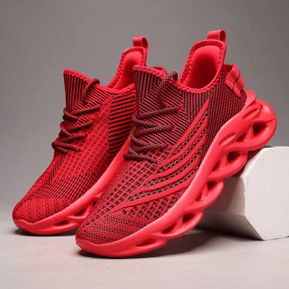 Men Sneakers Comfortable Breathable Mesh Tennis Outdoor Sports Running Gym Jogging Shoes Flat Lightweight Walking Shoes for Men