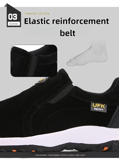 Sapatos desportivos casuais para homem, para caminhadas ao ar livre, acampamento, corrida leve e jogging, mocassins antiderrapantes, sapatos de caminhada, tamanhos grandes 38-50