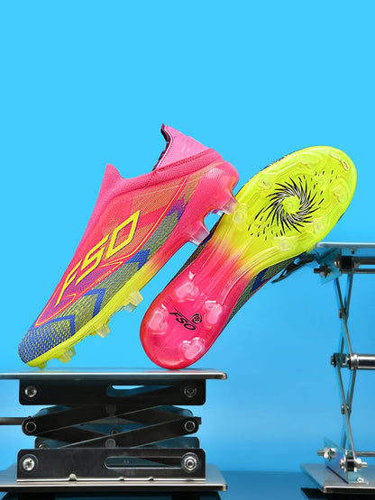 Herren-Fußballschuhe New Society für Rasen, atmungsaktive ultraleichte Outdoor-Sportschuhe für Erwachsene, Fußball-Sneaker für Herren