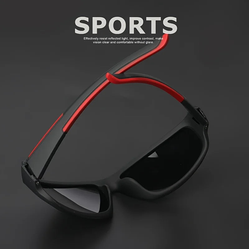 Sports Polarized Sunglasses for Men Lightweight Night Vision Male Shades Cycling Driving Fishing Fashion Mirror Sunglass UV400