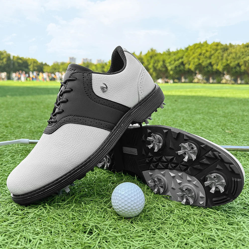New Men Golf Shoes Professional Golfers Shoes Waterproof Comfortable Golf Footwears Non Slip