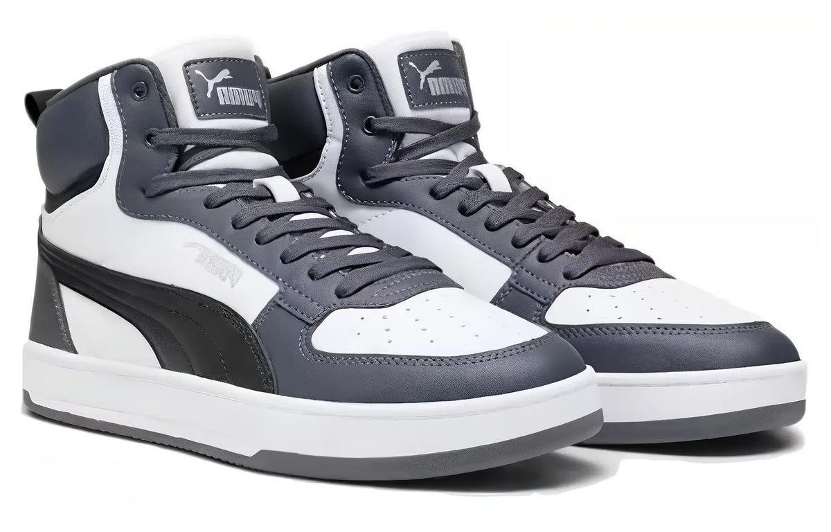 Puma Caven 2.0 Mid, baskets décontractées, confortables, durables, à tige haute, noir et blanc, 392291-05