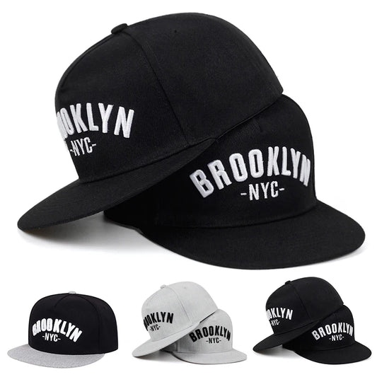 BROOKLYN letter embroidered snapback cap men fashion cotton% hat adjusted outdoor sport leisure hats hip hop baseball caps