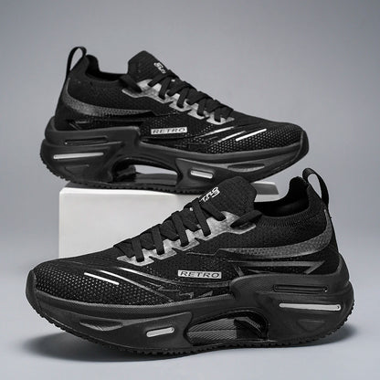 Unisex-Sportschuhe, trendig, atmungsaktives Mesh, weiche Sohle, stoßdämpfend, strapazierfähig, für Teenager, professionelle Laufschuhe für Herren