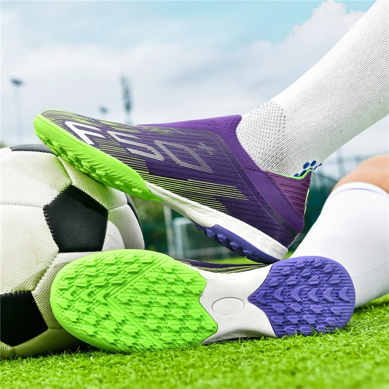 Férfi futballcipő, futsal, csúszásmentes, műfüves, kényelmes, ultrakönnyű, FG, fűre való, futballcipő, sport, beltéri, felnőtt, csúszásmentes