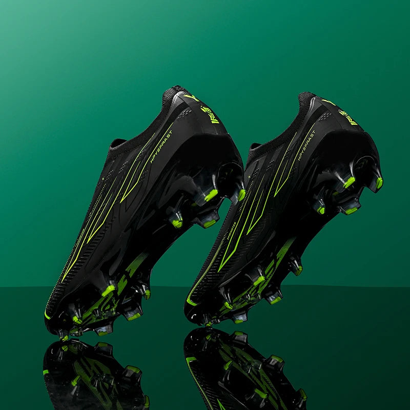 Chaussures de football professionnelles pour hommes, crampons longs AG, bottes de football antidérapantes et résistantes à l'usure, pour terrain en gazon naturel, compétition pour adultes.