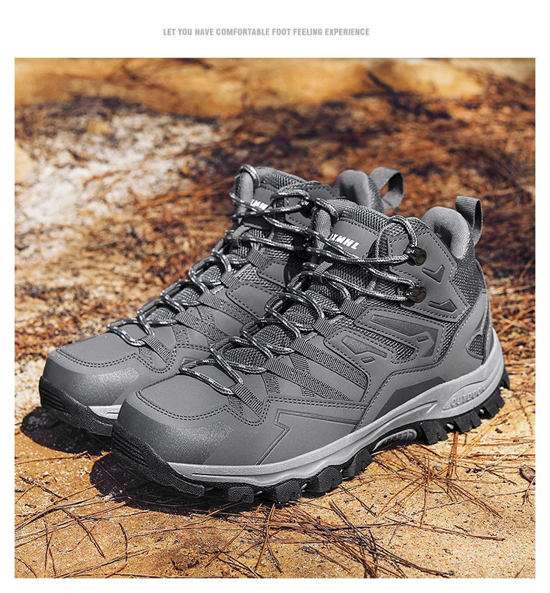 Zapatillas de senderismo unisex, zapatillas deportivas para actividades al aire libre, botas de acampada, zapatillas impermeables de mujer para caminar, zapatillas de senderismo antideslizantes