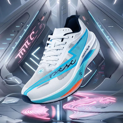 Herren-Sportschuhe Laufschuhe mit Carbonplatte Herren-Marathon-Sneaker Rennschuhe Stoßdämpfende Leichtathletik-Trainingsschuhe für Damen