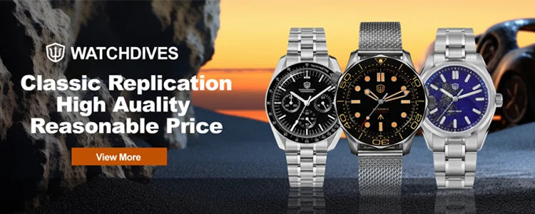 WATCHDIVES WD1965 V2 Men’s Luxury Dive Watch VH31 Quartz, Sapphire Crystal, Stainless Steel & 200M Water Resistant