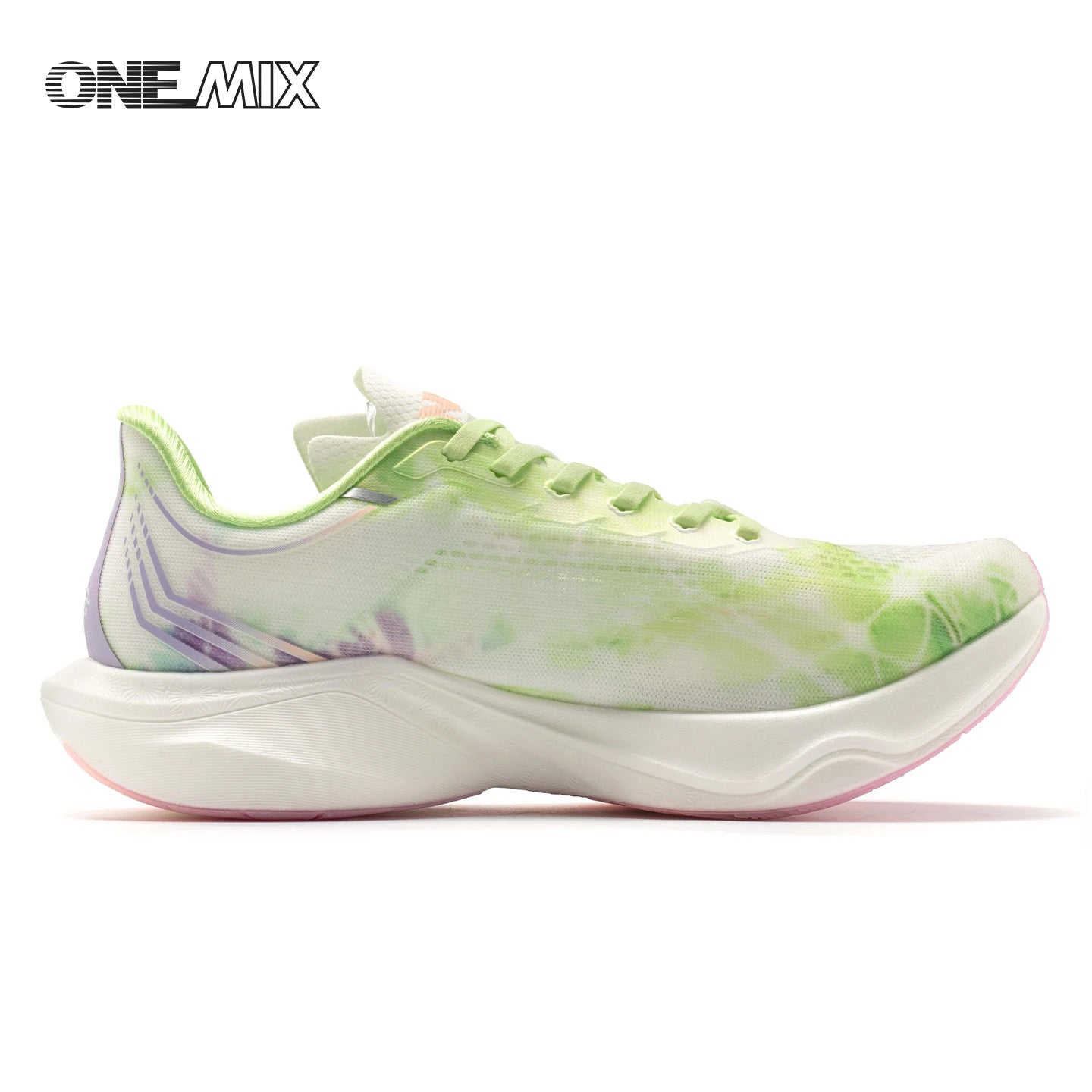 ONEMIX Neue Marathon-Laufschuhe mit Nylon-Carbonplatte, stoßdämpfende Profi-Rennschuhe mit stabiler Unterstützung, ultraleichte Rebound-Sneaker