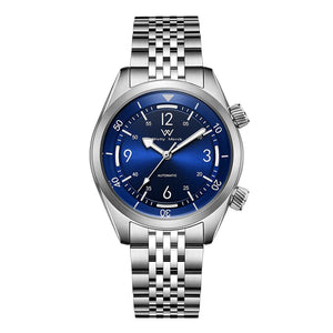 WM Watch Automatic Mechanical Watches Water Resistant Classic Casual Business Man Watch Welly Merck WM089M